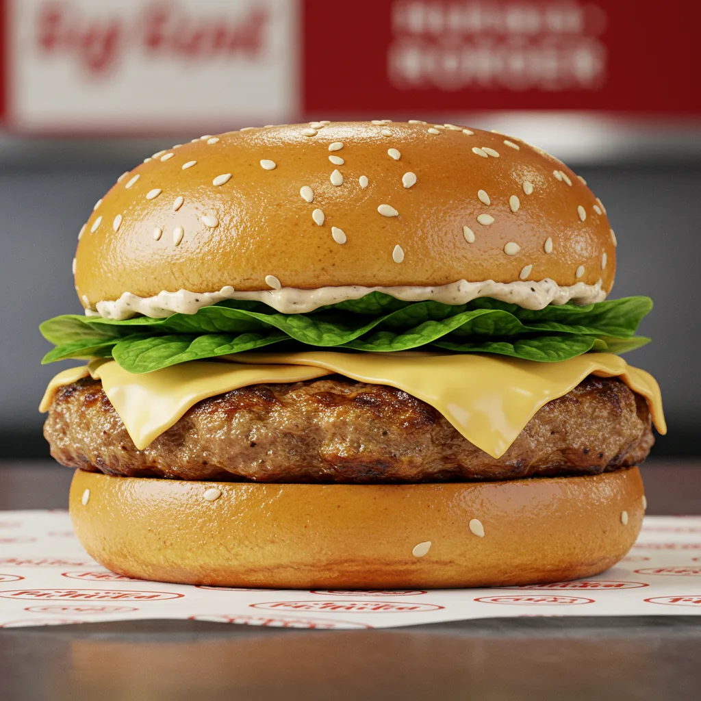 White Cheddar and Spinach Chicken Burgers - tertiary view